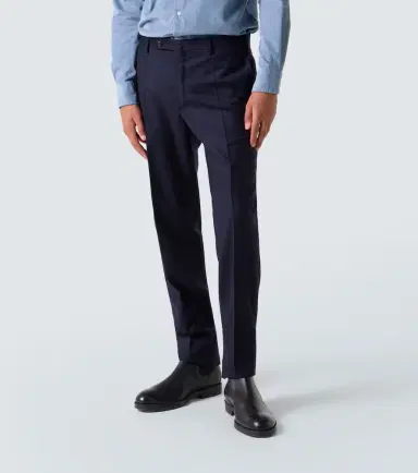 Slowear Virgin wool flannel slim pants | Thumbnail 4 Slowear Virgin wool flannel slim pants | Thumbnail 4