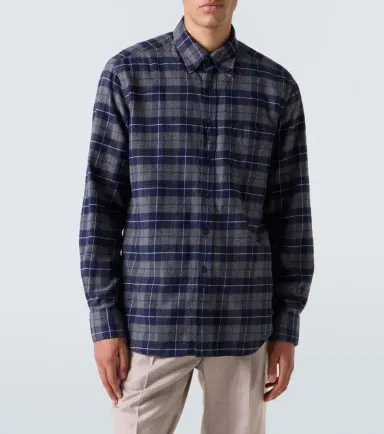 Slowear Checked cotton shirt | Thumbnail 2 Slowear Checked cotton shirt | Thumbnail 2