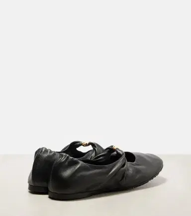 Loewe Pebble Soft leather Mary Jane flats | Thumbnail 3 Loewe Pebble Soft leather Mary Jane flats | Thumbnail 3