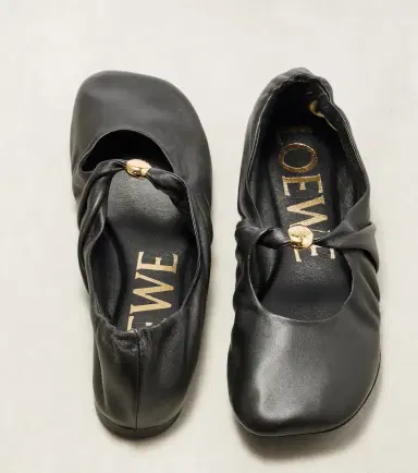 Loewe Pebble Soft leather Mary Jane flats | Thumbnail 4 Loewe Pebble Soft leather Mary Jane flats | Thumbnail 4
