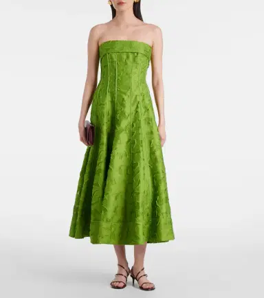 Simkhai Imogen jacquard bustier dress | Thumbnail 2 Simkhai Imogen jacquard bustier dress | Thumbnail 2
