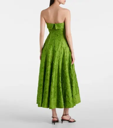 Simkhai Imogen jacquard bustier dress | Thumbnail 3 Simkhai Imogen jacquard bustier dress | Thumbnail 3