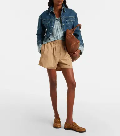 Wardrobe.NYC Wardrobe. NYC Cropped denim jacket | Thumbnail 2 Wardrobe.NYC Wardrobe. NYC Cropped denim jacket | Thumbnail 2
