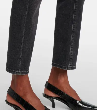 AG Jeans Cropped mid-rise slim jeans | Thumbnail 2 AG Jeans Cropped mid-rise slim jeans | Thumbnail 2