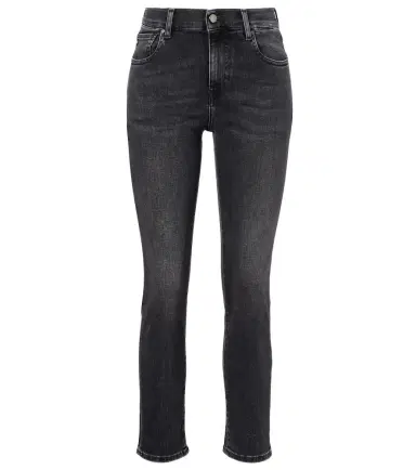 AG Jeans Cropped mid-rise slim jeans | Thumbnail 1 AG Jeans Cropped mid-rise slim jeans | Thumbnail 1