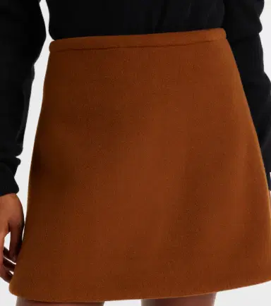 Patou Wool-blend miniskirt | Thumbnail 3 Patou Wool-blend miniskirt | Thumbnail 3