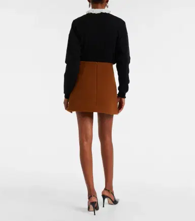 Patou Wool-blend miniskirt | Thumbnail 4 Patou Wool-blend miniskirt | Thumbnail 4
