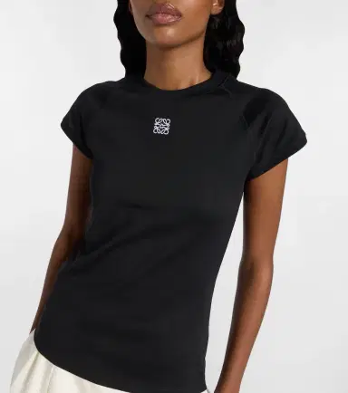Loewe Anagram cotton-blend jersey T-shirt | Thumbnail 5 Loewe Anagram cotton-blend jersey T-shirt | Thumbnail 5