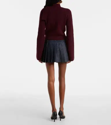 Patou Bow-detail wool and cashmere sweater | Thumbnail 2 Patou Bow-detail wool and cashmere sweater | Thumbnail 2
