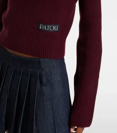 Patou Bow-detail wool and cashmere sweater | Thumbnail 3 Patou Bow-detail wool and cashmere sweater | Thumbnail 3