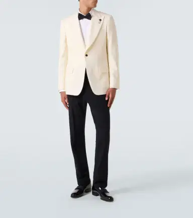 Lardini Single-breasted virgin wool blazer | Thumbnail 4 Lardini Single-breasted virgin wool blazer | Thumbnail 4