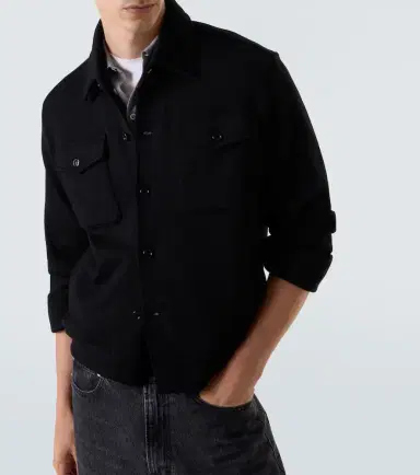 Lardini Virgin wool overshirt | Thumbnail 3 Lardini Virgin wool overshirt | Thumbnail 3