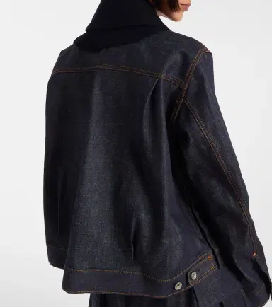 Sacai Paneled denim jacket | Thumbnail 3 Sacai Paneled denim jacket | Thumbnail 3