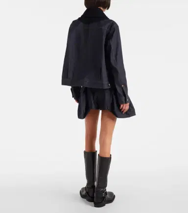 Sacai Paneled denim jacket | Thumbnail 6 Sacai Paneled denim jacket | Thumbnail 6
