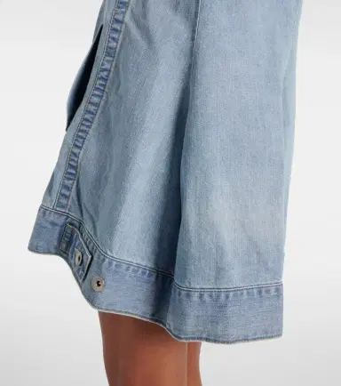 Sacai Deconstructed denim minidress | Thumbnail 5 Sacai Deconstructed denim minidress | Thumbnail 5