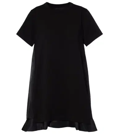 Sacai Ruffled cotton minidress | Thumbnail 1 Sacai Ruffled cotton minidress | Thumbnail 1