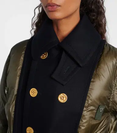 Sacai Double-breasted down jacket | Thumbnail 3 Sacai Double-breasted down jacket | Thumbnail 3