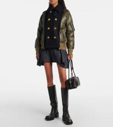 Sacai Double-breasted down jacket | Thumbnail 5 Sacai Double-breasted down jacket | Thumbnail 5