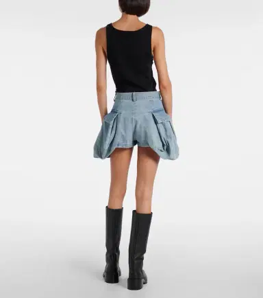 Sacai Cargo denim shorts | Thumbnail 4 Sacai Cargo denim shorts | Thumbnail 4