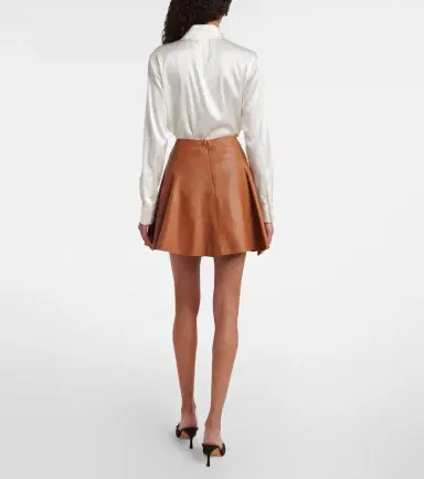 Ralph Lauren Collection Leather miniskirt | Thumbnail 2 Ralph Lauren Collection Leather miniskirt | Thumbnail 2