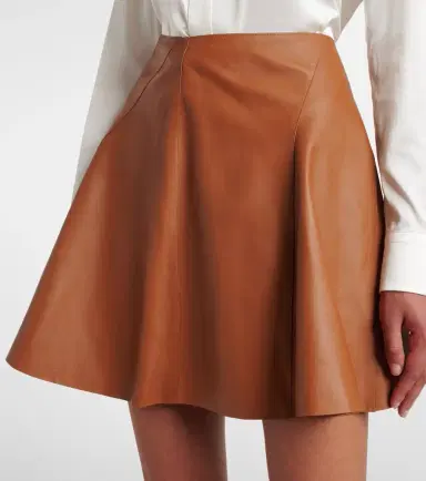 Ralph Lauren Collection Leather miniskirt | Thumbnail 4 Ralph Lauren Collection Leather miniskirt | Thumbnail 4