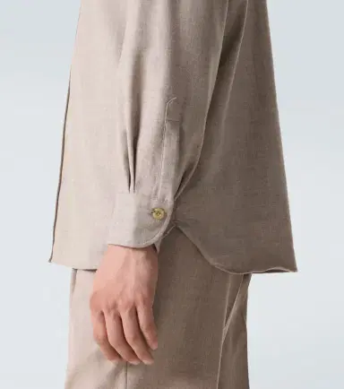 Rubinacci Virgin wool shirt | Thumbnail 3 Rubinacci Virgin wool shirt | Thumbnail 3
