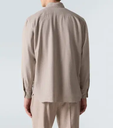 Rubinacci Virgin wool shirt | Thumbnail 4 Rubinacci Virgin wool shirt | Thumbnail 4