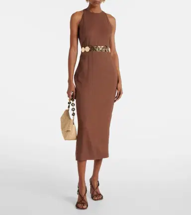Veronica Beard Isla embellished midi dress | Thumbnail 3 Veronica Beard Isla embellished midi dress | Thumbnail 3