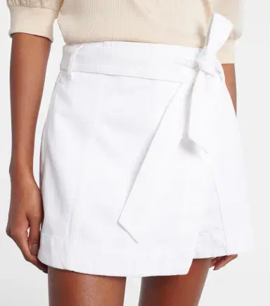 Veronica Beard Agee cotton-blend skort | Thumbnail 4 Veronica Beard Agee cotton-blend skort | Thumbnail 4