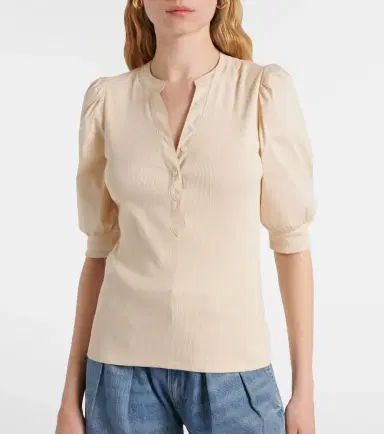 Veronica Beard Coralee cotton-blend top | Thumbnail 4 Veronica Beard Coralee cotton-blend top | Thumbnail 4