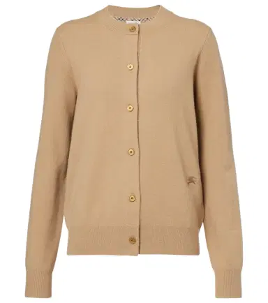 Burberry Cashmere-blend cardigan | Thumbnail 1 Burberry Cashmere-blend cardigan | Thumbnail 1