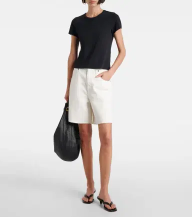 Slvrlake Square denim shorts | Thumbnail 3 Slvrlake Square denim shorts | Thumbnail 3