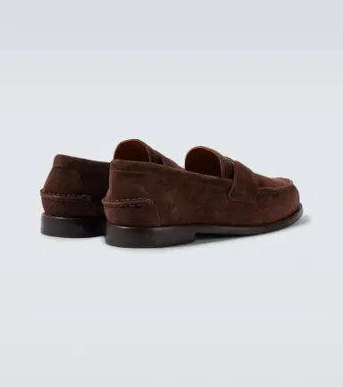 Polo Ralph Lauren Logo suede loafers | Thumbnail 3 Polo Ralph Lauren Logo suede loafers | Thumbnail 3