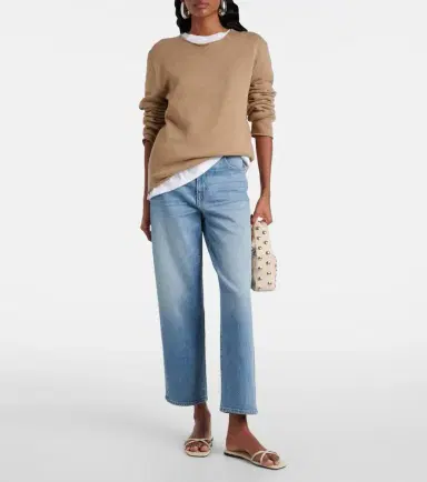 SLVRLAKE London cropped high-rise straight jeans | Thumbnail 4 SLVRLAKE London cropped high-rise straight jeans | Thumbnail 4