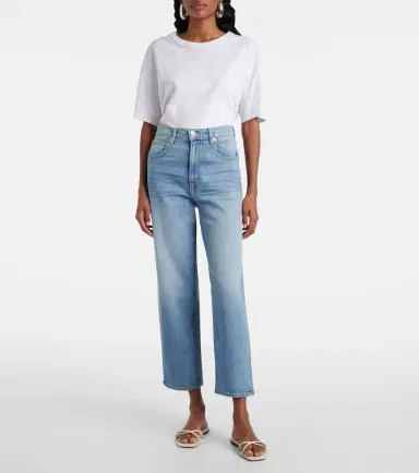 SLVRLAKE London cropped high-rise straight jeans | Thumbnail 7 SLVRLAKE London cropped high-rise straight jeans | Thumbnail 7