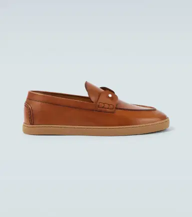 Christian Louboutin Chambeliboat leather slip-on shoes | Thumbnail 4 Christian Louboutin Chambeliboat leather slip-on shoes | Thumbnail 4