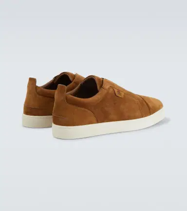 Christian Louboutin St Louis suede slip-on sneakers | Thumbnail 3 Christian Louboutin St Louis suede slip-on sneakers | Thumbnail 3
