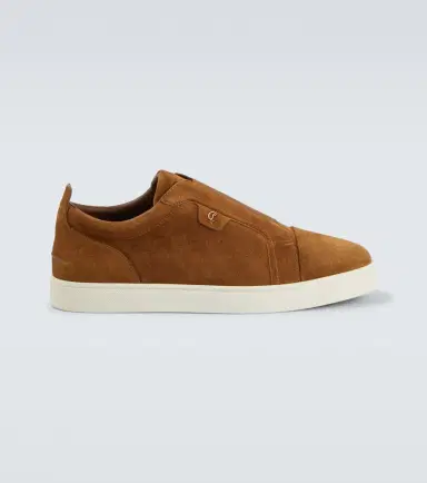 Christian Louboutin St Louis suede slip-on sneakers | Thumbnail 4 Christian Louboutin St Louis suede slip-on sneakers | Thumbnail 4