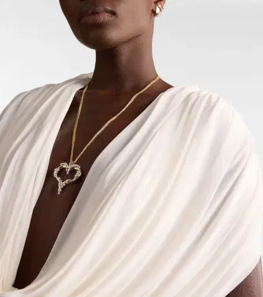 YEPREM Golden Strada 18kt white and yellow gold necklace with diamonds | Thumbnail 5 YEPREM Golden Strada 18kt white and yellow gold necklace with diamonds | Thumbnail 5