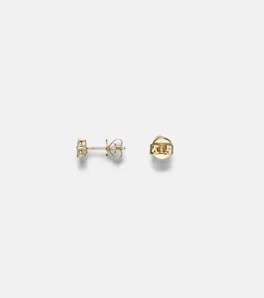 Anita Ko Trillion Medium 18kt gold earrings with diamonds | Thumbnail 2 Anita Ko Trillion Medium 18kt gold earrings with diamonds | Thumbnail 2