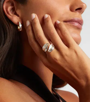 Anita Ko Palm Leaf 18kt gold ring with diamonds | Thumbnail 5 Anita Ko Palm Leaf 18kt gold ring with diamonds | Thumbnail 5