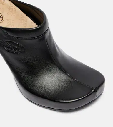 Balenciaga x Scholl 80 leather mules | Thumbnail 4 Balenciaga x Scholl 80 leather mules | Thumbnail 4