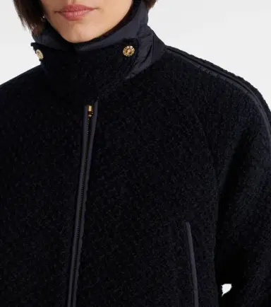 Moncler Hooded virgin wool down jacket | Thumbnail 5 Moncler Hooded virgin wool down jacket | Thumbnail 5