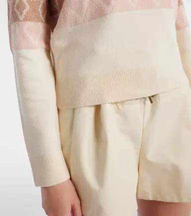 Moncler Jacquard virgin wool sweater | Thumbnail 3 Moncler Jacquard virgin wool sweater | Thumbnail 3