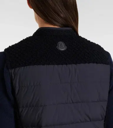 Moncler Virgin wool bouclé vest | Thumbnail 6 Moncler Virgin wool bouclé vest | Thumbnail 6
