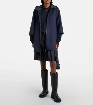 Moncler Wool-blend cape | Thumbnail 2 Moncler Wool-blend cape | Thumbnail 2
