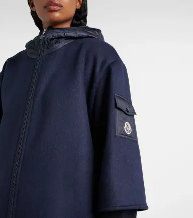 Moncler Wool-blend cape | Thumbnail 4 Moncler Wool-blend cape | Thumbnail 4