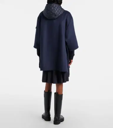 Moncler Wool-blend cape | Thumbnail 5 Moncler Wool-blend cape | Thumbnail 5