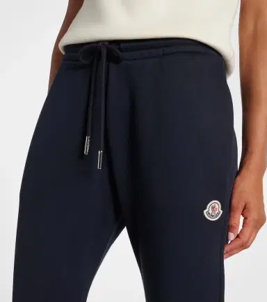 Moncler Logo cotton-blend sweatpants | Thumbnail 2 Moncler Logo cotton-blend sweatpants | Thumbnail 2