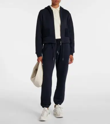Moncler Logo cotton-blend sweatpants | Thumbnail 4 Moncler Logo cotton-blend sweatpants | Thumbnail 4